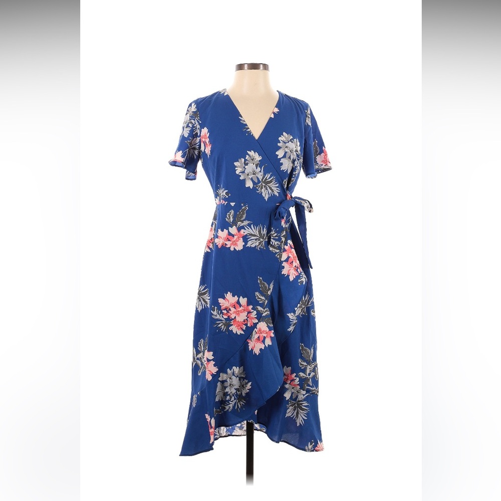 *FINAL SALE* Banana Republic Floral Wrap Dress